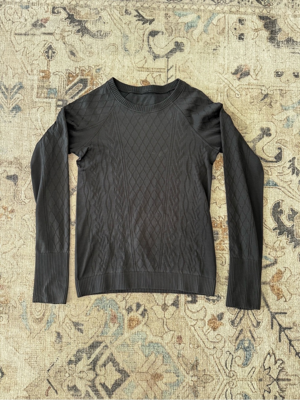 lululemon athletica Black Lightweight Quilted top